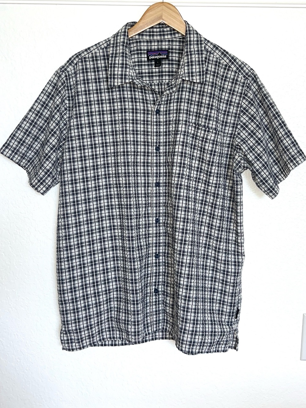Patagonia Short Sleeve Plaid Shirt
